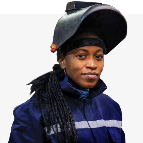 Woman Welder Profile Image