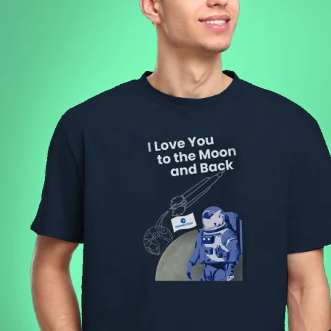 I Love You To the Moon Tee Shirt